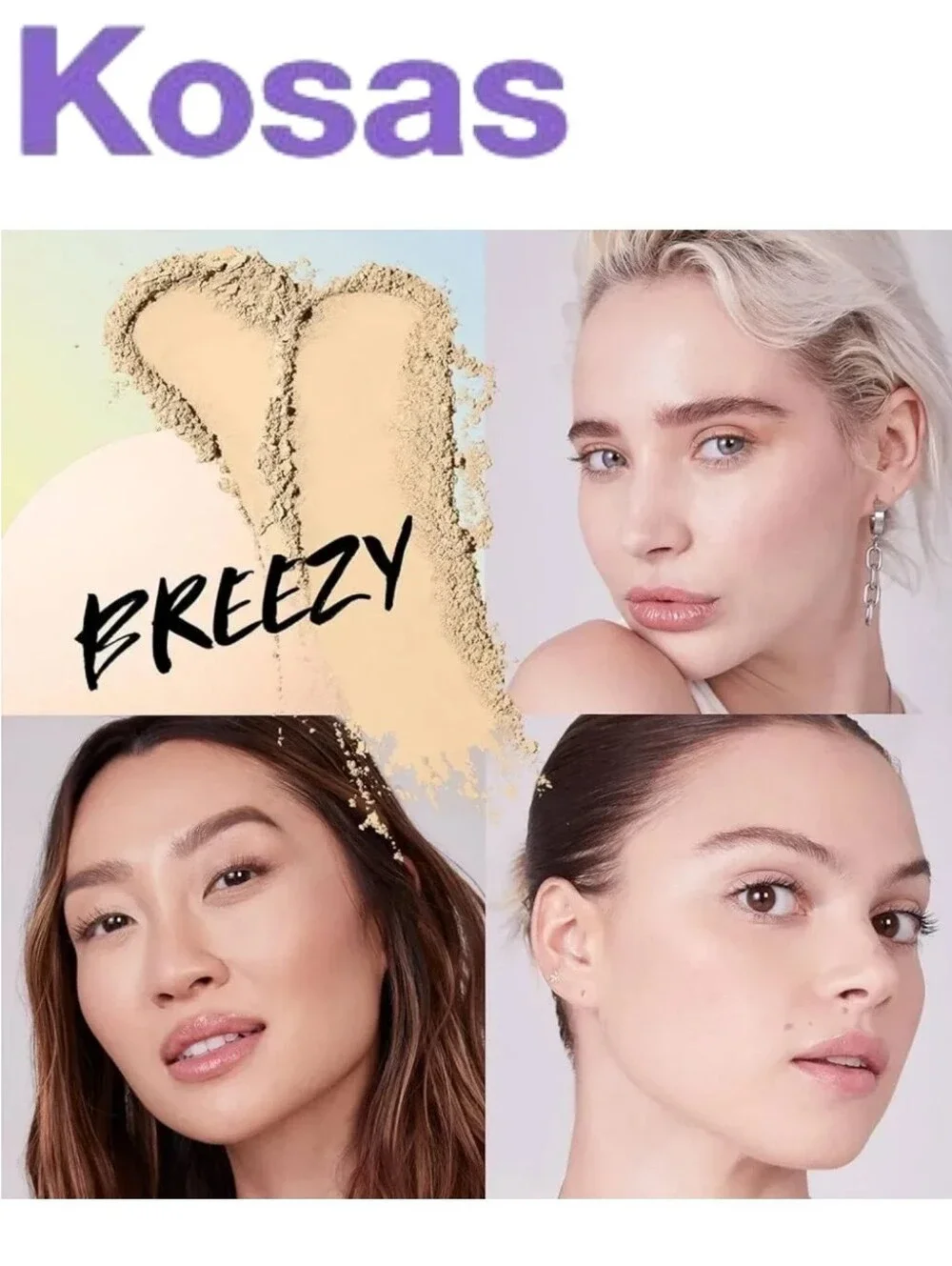 KOSAS Cloud Setting Powder in Breezy - Sheer Light